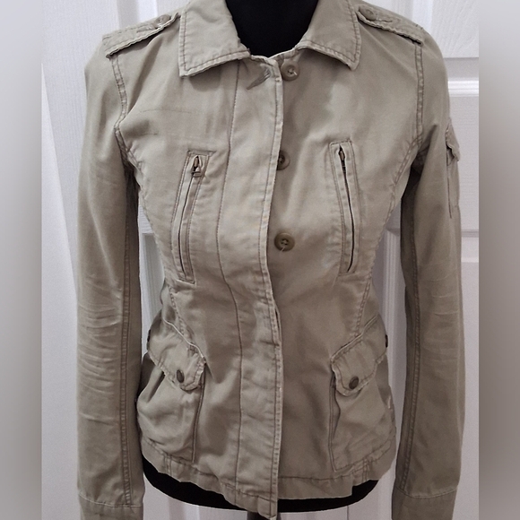 American Eagle Outfitters Sage Green Utility Jacket    Size XS - Picture 1 of 15